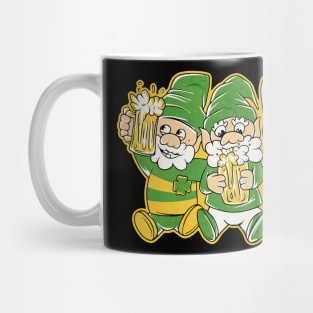 Three St Patricks gnomes Mug